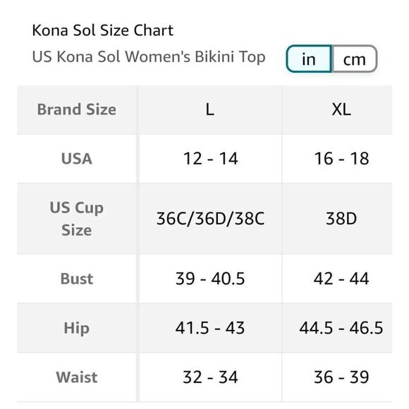 Kona Sol Women's LARGE Crochet Trim Plunge One Piece Swimsuit - Picture 10 of 10